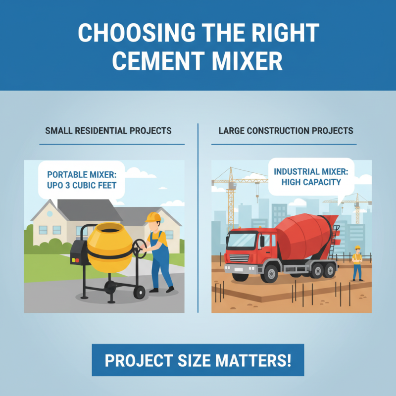 Why Choose the Right Construction Cement Mixer for Your Project?