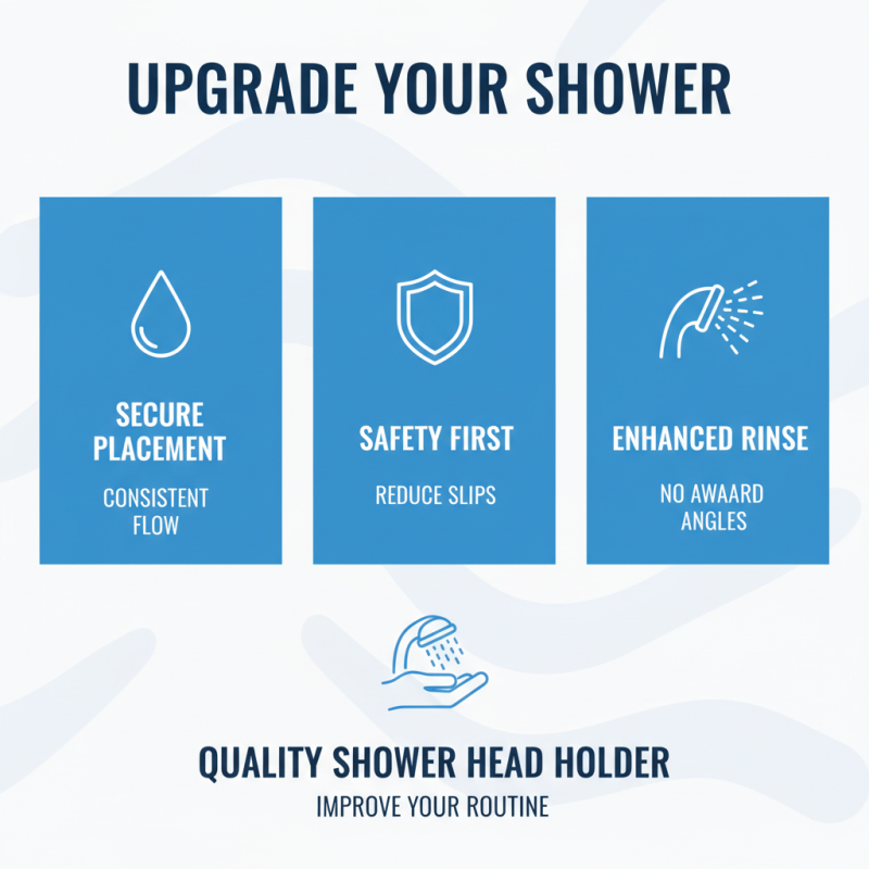 Why You Need a Shower Head Holder for Better Shower Experience?