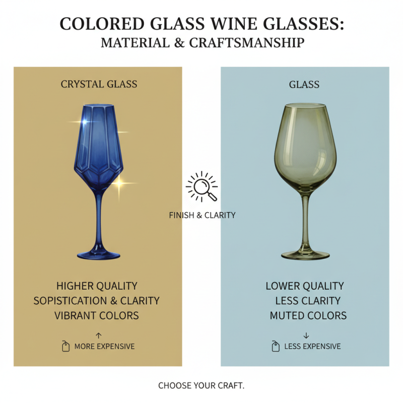 How to Choose the Best Colored Glass Wine Glasses for Your Collection?