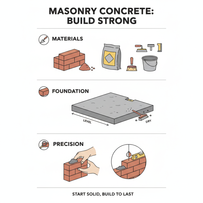 How to Use Masonry Concrete for Durable Construction Projects?