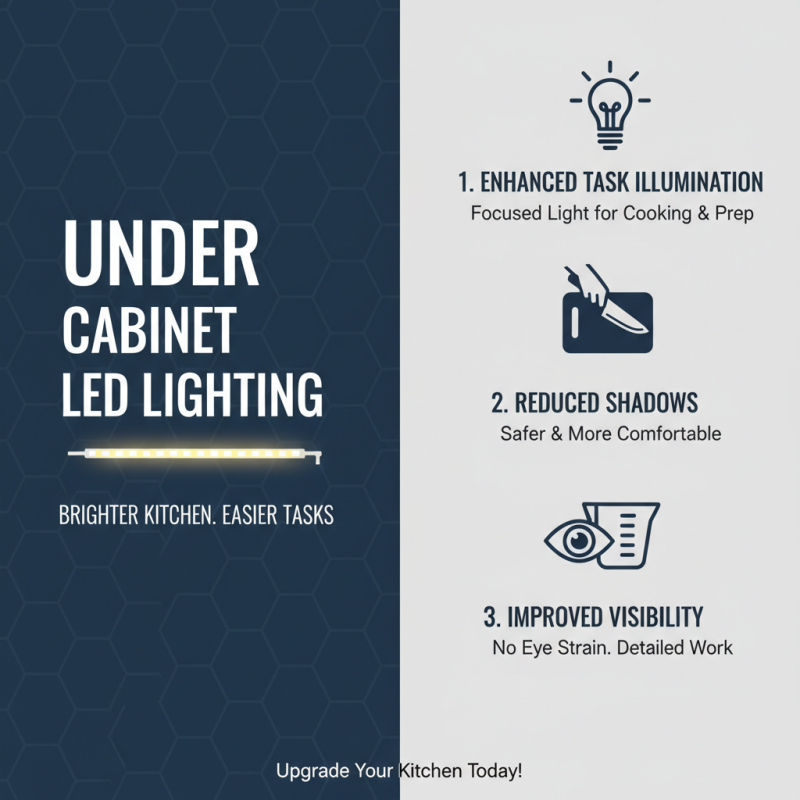 Top 10 Benefits of Under Cabinet LED Lighting for Your Home?