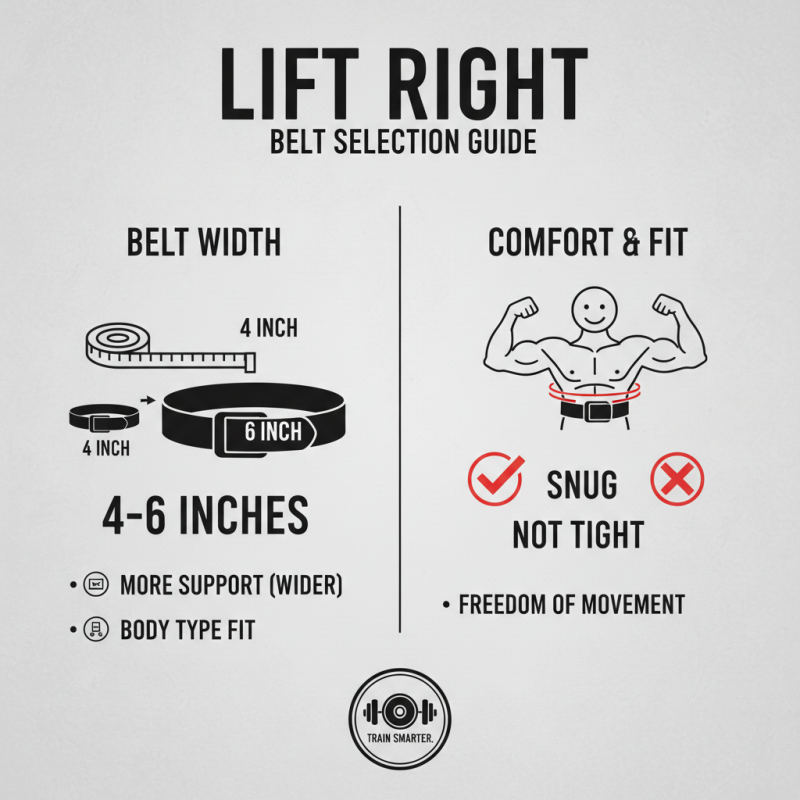 How to Choose the Right Weightlifters Belts for Your Training Needs?