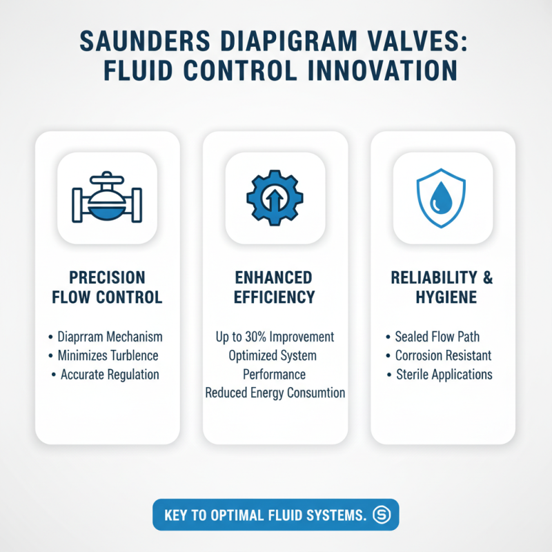 What is the Function of Saunders Valves in Fluid Control Systems?