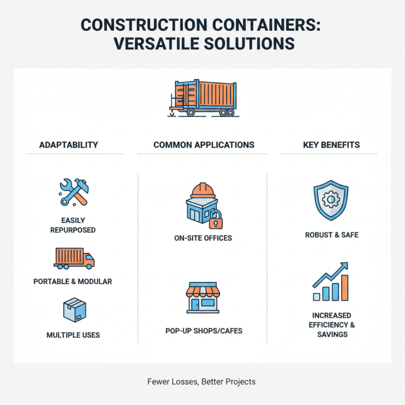 Why Choose Construction Containers for Your Next Project?