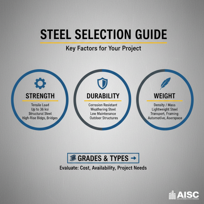 How to Choose the Right Steel Material for Your Project?