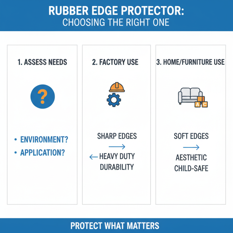 How to Choose the Best Rubber Edge Protector for Your Needs?