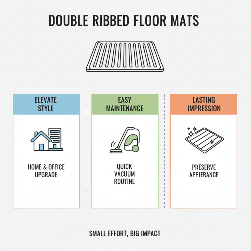 Top 10 Best Double Ribbed Floor Mats for Home and Office Use?