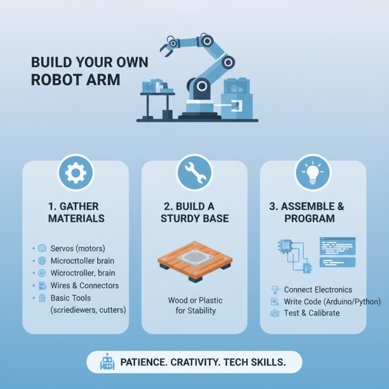 How to Build Your Own Robot Arm at Home?
