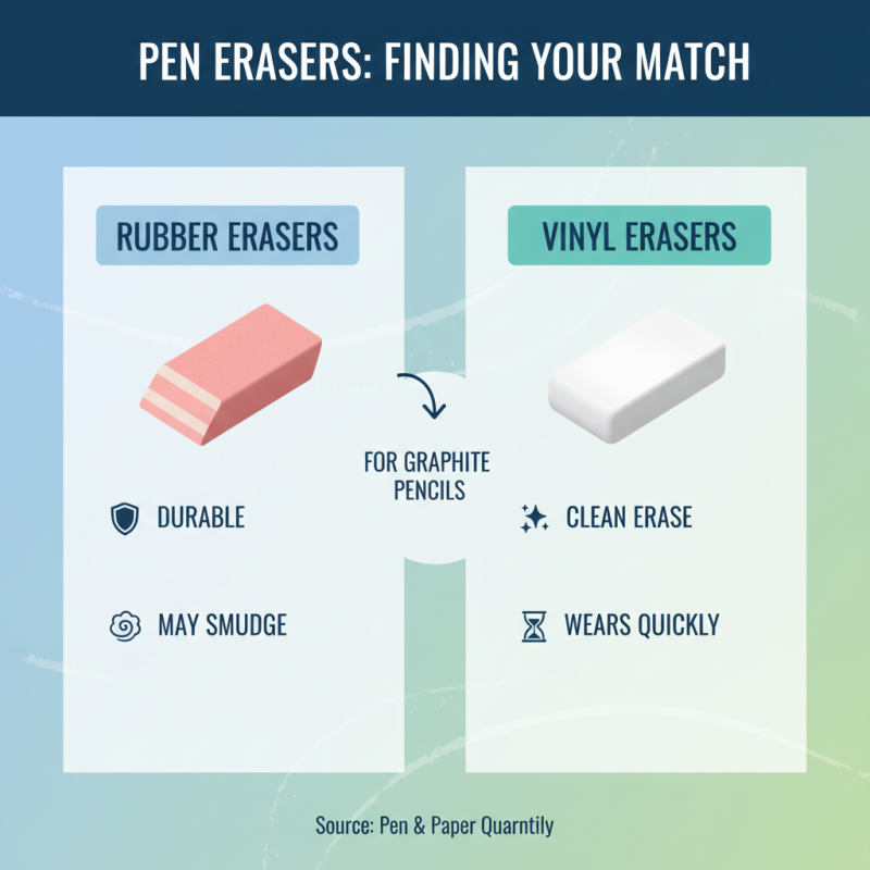 What is the Best Pen Eraser for Your Writing Needs?