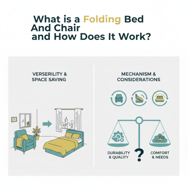 What is a Folding Bed And Chair and How Does It Work?