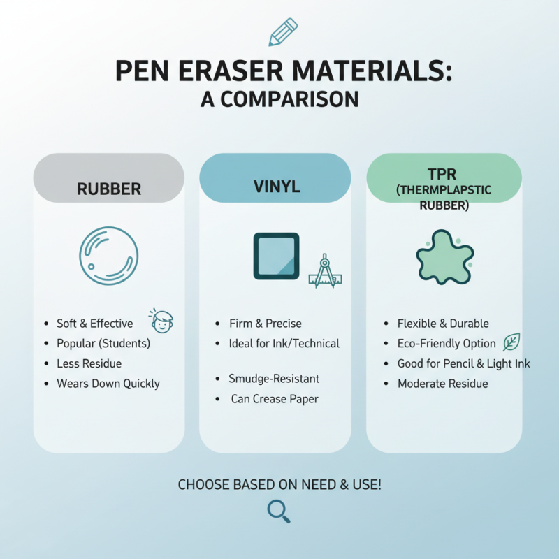What is the Best Pen Eraser for Your Writing Needs?