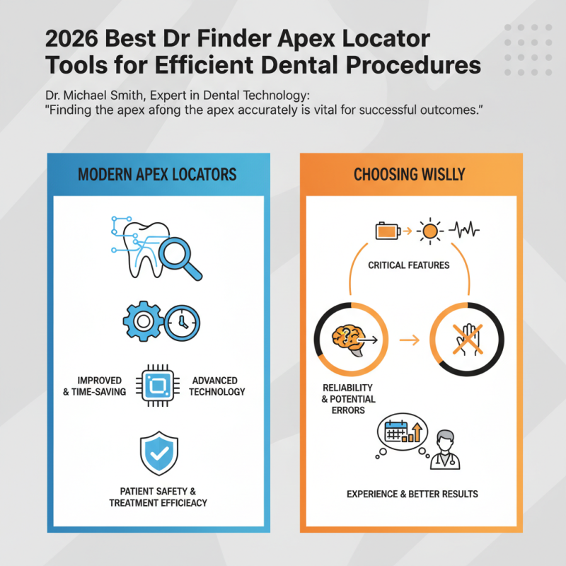 2026 Best Dr Finder Apex Locator Tools for Efficient Dental Procedures?