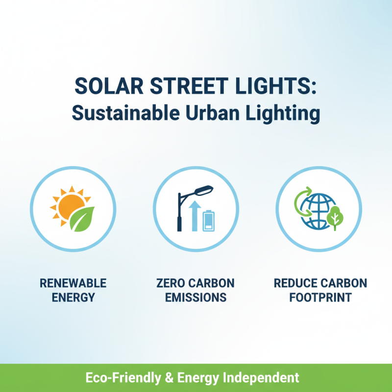 Why Choose Solar Street Lights for Sustainable Outdoor Lighting Solutions?