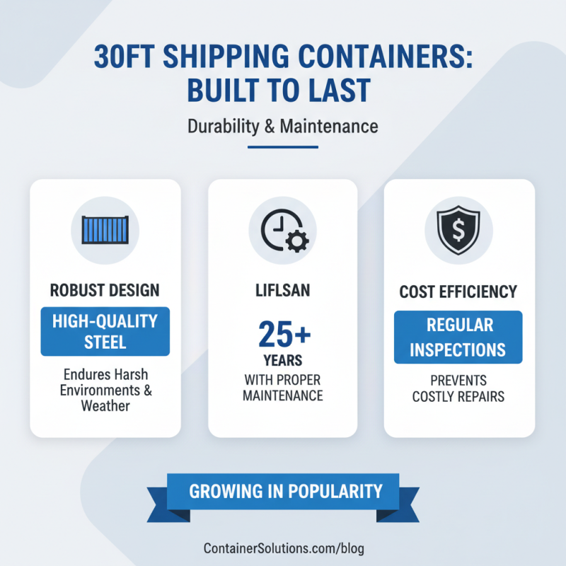 Why Choose a 30ft Shipping Container for Your Storage Needs?