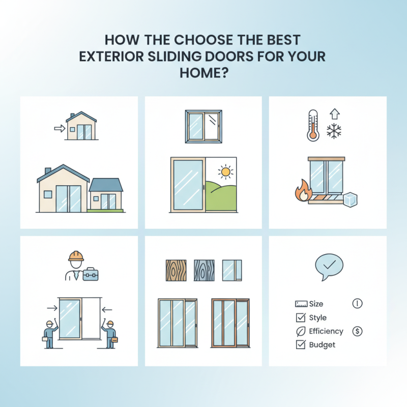 How to Choose the Best Exterior Sliding Doors for Your Home?