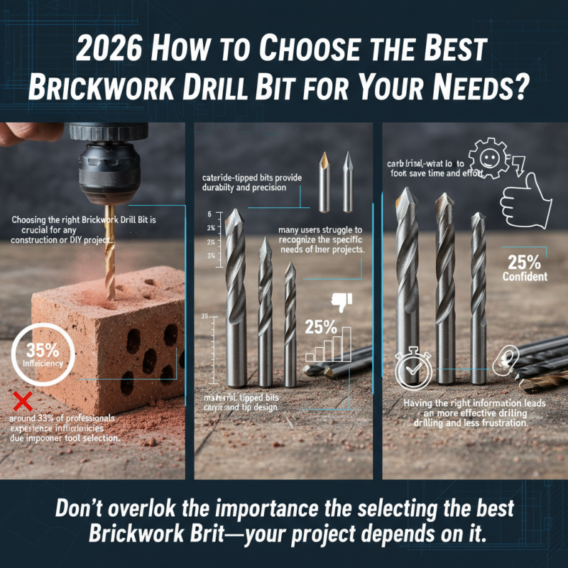 2026 How to Choose the Best Brickwork Drill Bit for Your Needs?