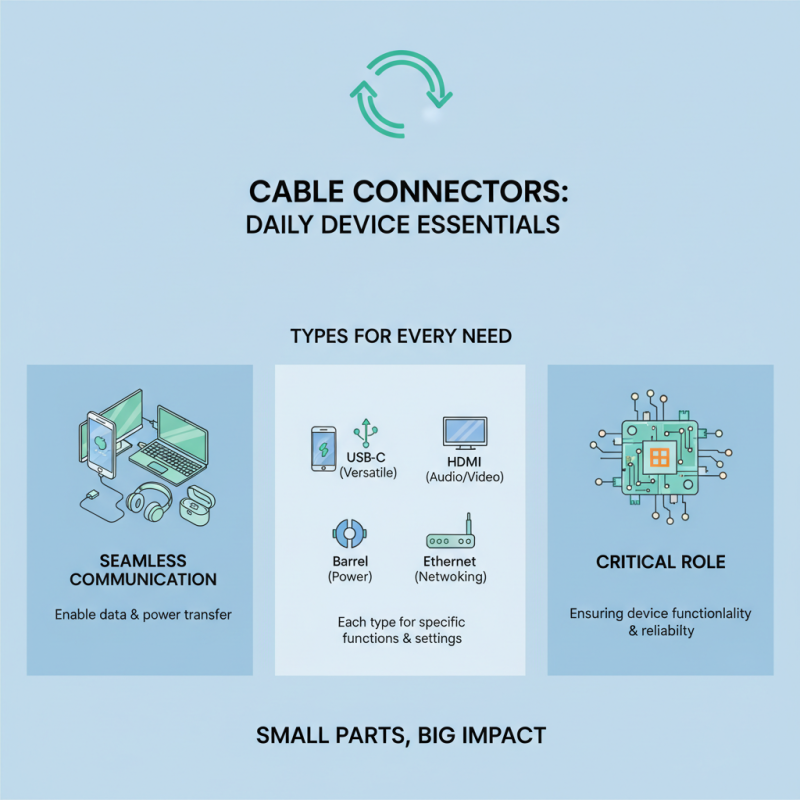 Why Are Cable Connectors Essential for Your Devices?