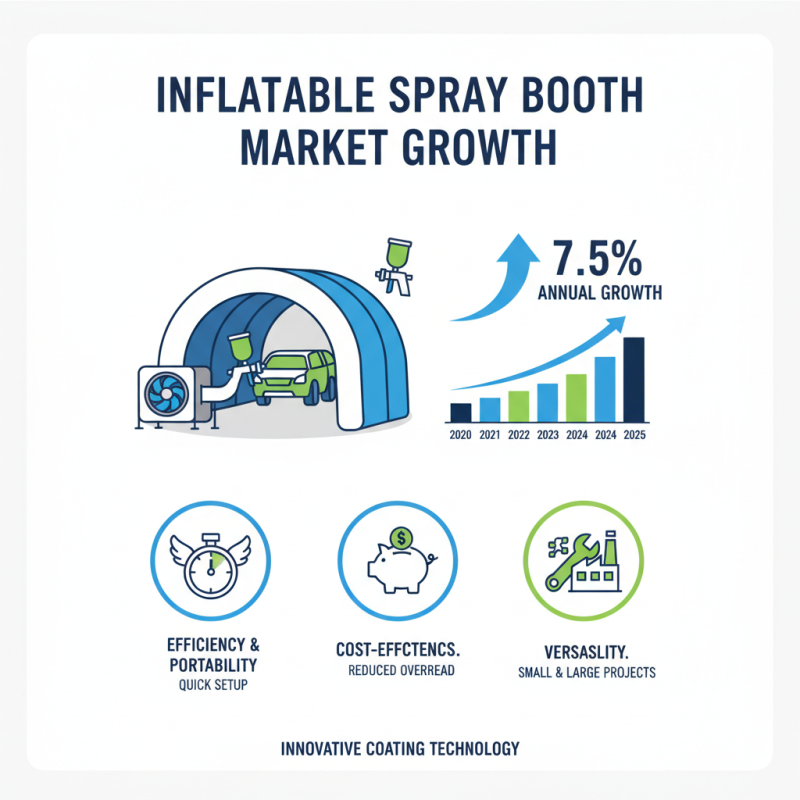 Top Uses of Inflatable Spray Booths for Efficient Painting and Coating?