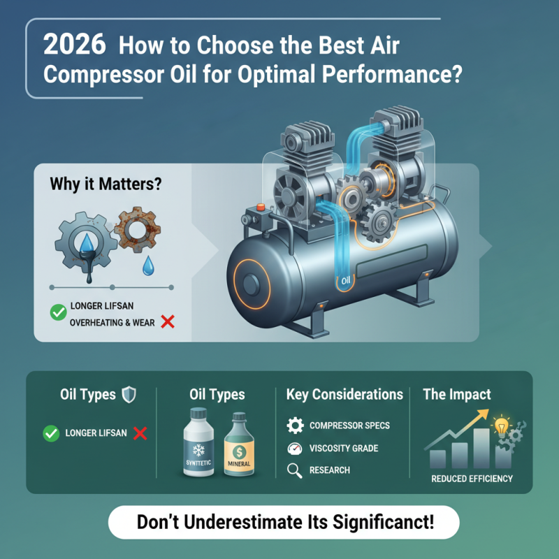 2026 How to Choose the Best Air Compressor Oil for Optimal Performance?