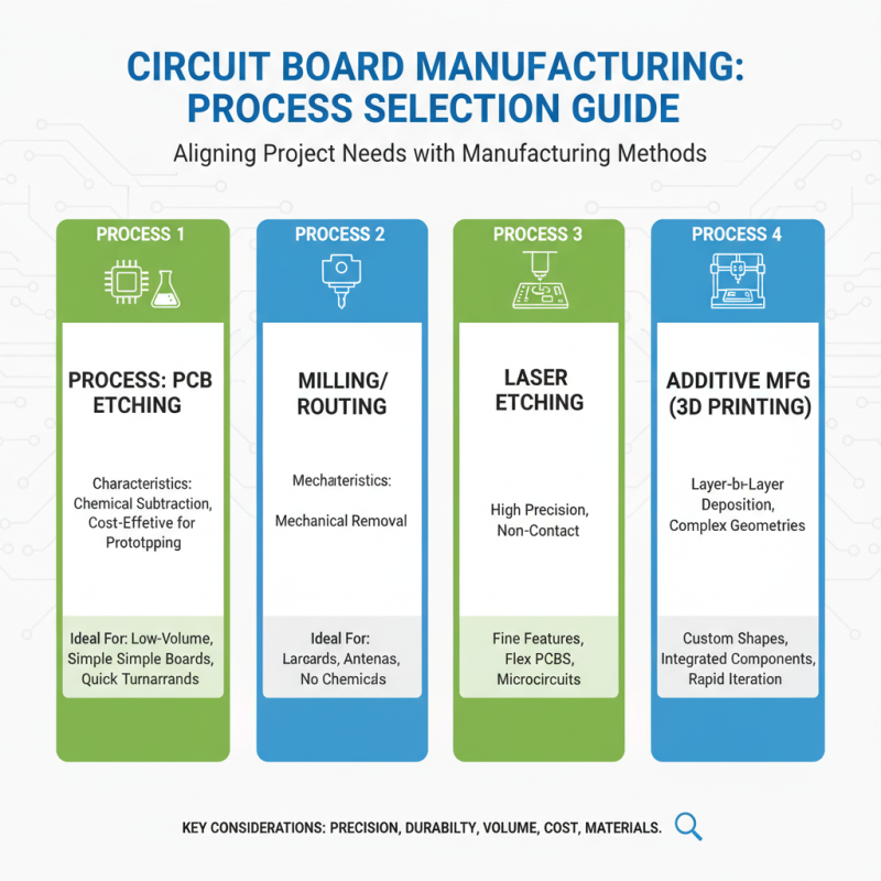 How to Choose the Right Circuit Board Manufacturing Process for Your Project?