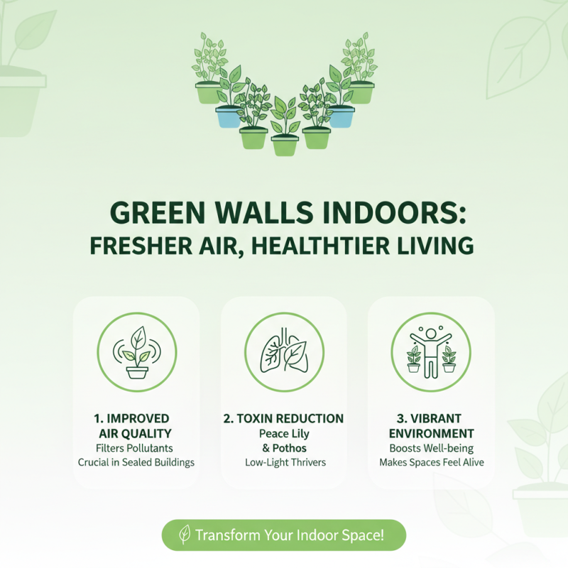 What Are the Best Green Wall Plants for Indoor Spaces?