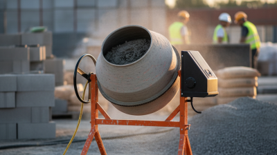 How to Choose the Best Electric Cement Mixer for Your Projects?