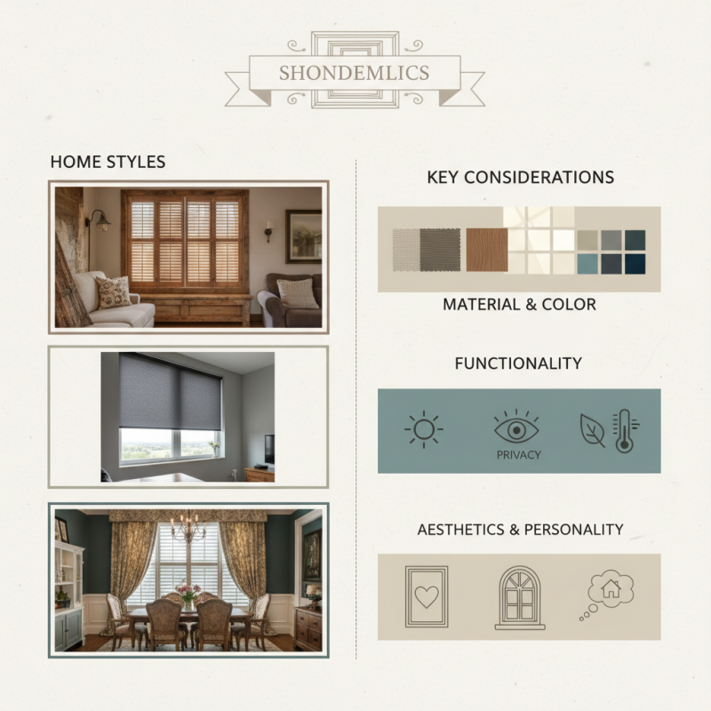 Top Shutters and Blinds Options for Every Home Style?