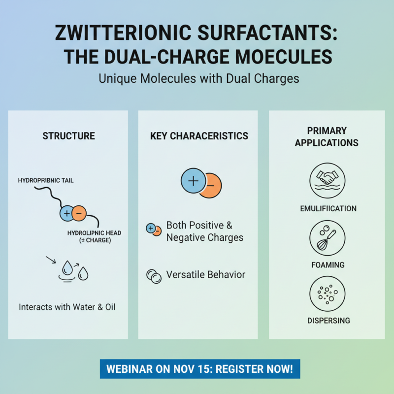 How to Effectively Use Zwitterionic Surfactant in Various Applications?