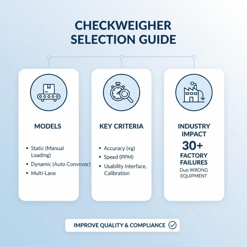 What is the Best Checkweigher Online for Accurate Weighing?