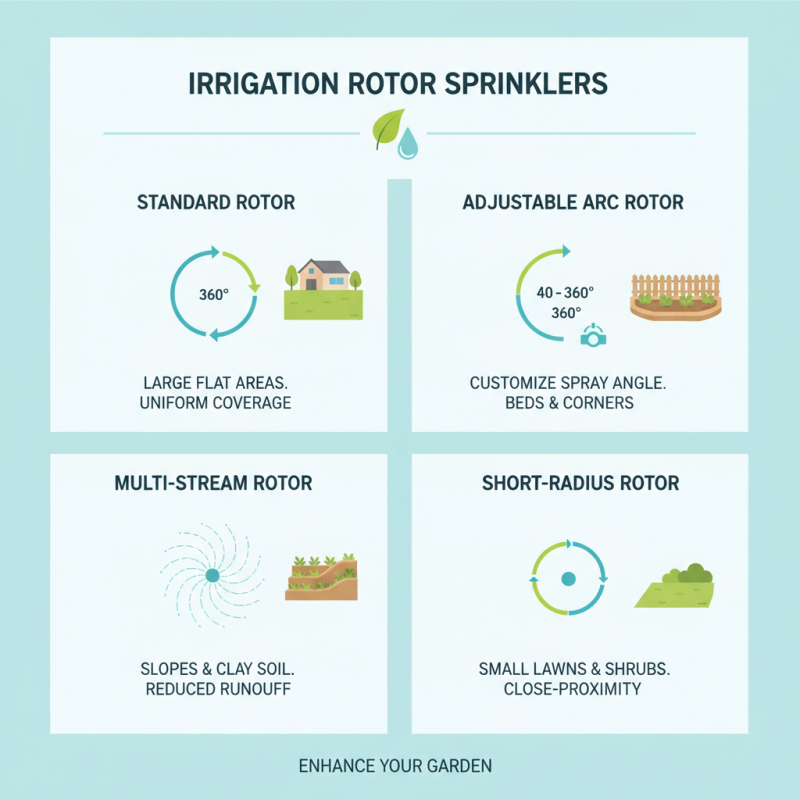 How to Choose the Best Irrigation Rotor Sprinklers for Your Garden?