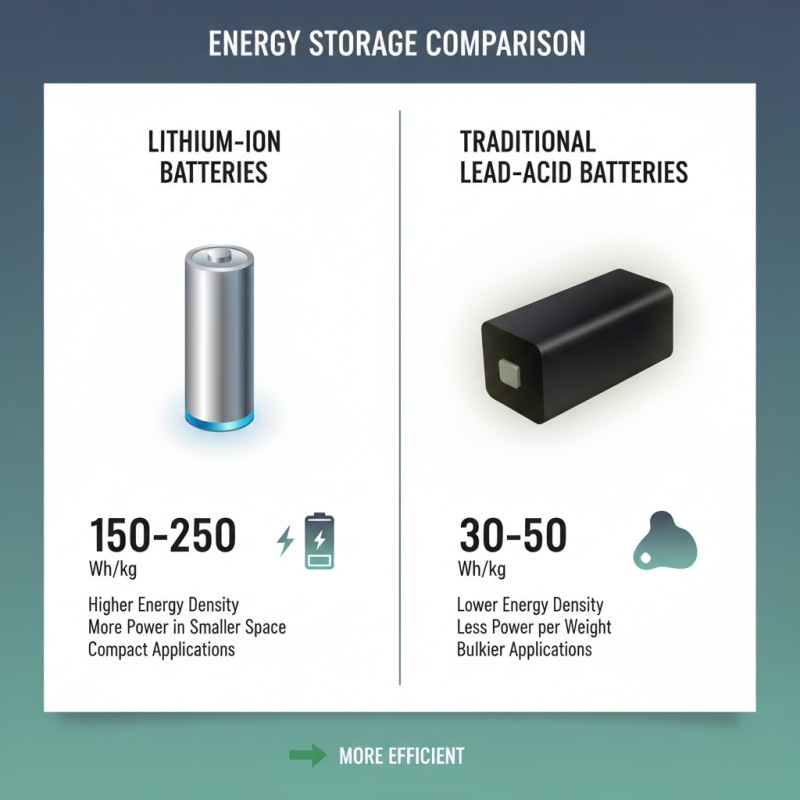 Why Choose Lithium Products for Your Energy Storage Needs?