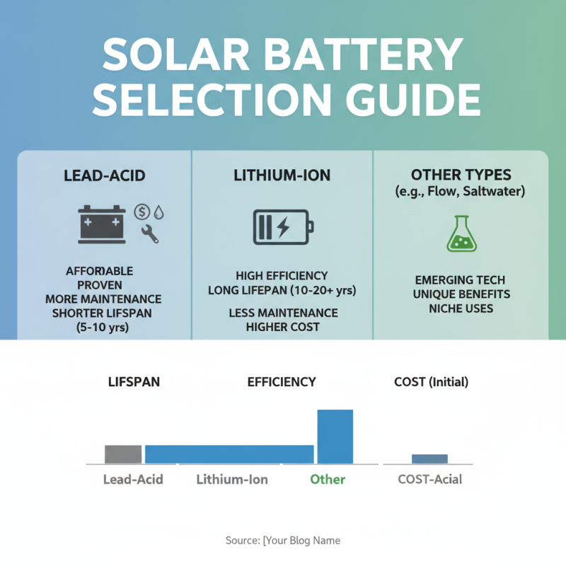 2026 Best Battery For Solar System What to Choose?