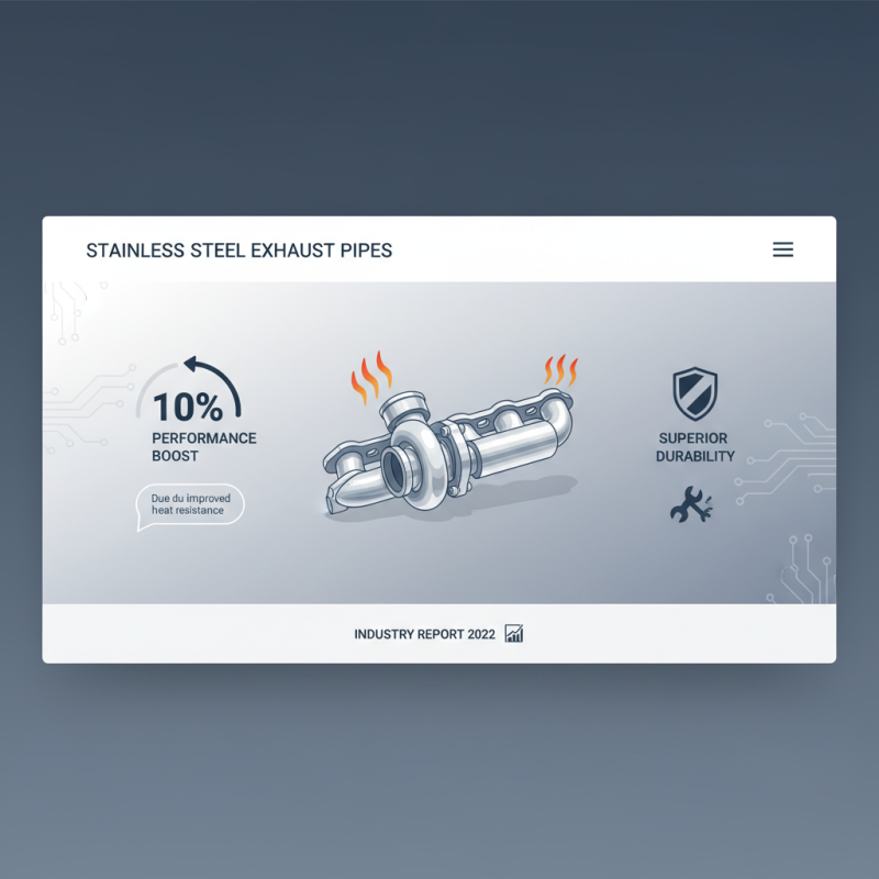 Best Stainless Steel Exhaust Pipe Options for Optimal Performance?