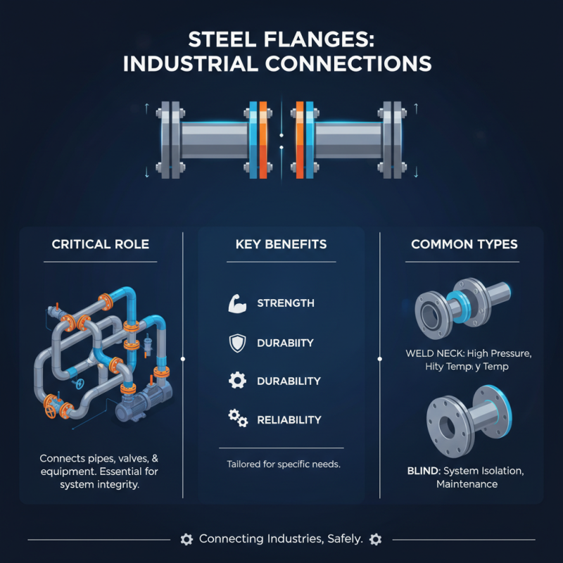 What is Steel Flanges and Their Uses in Industrial Applications?