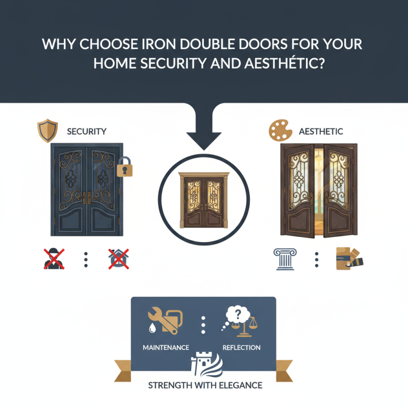 Why Choose Iron Double Doors for Your Home Security and Aesthetic?