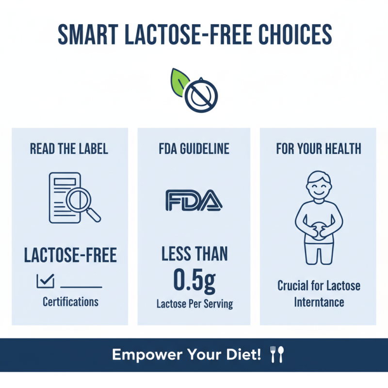 How to Choose the Best Lactose Free Food for Your Diet?