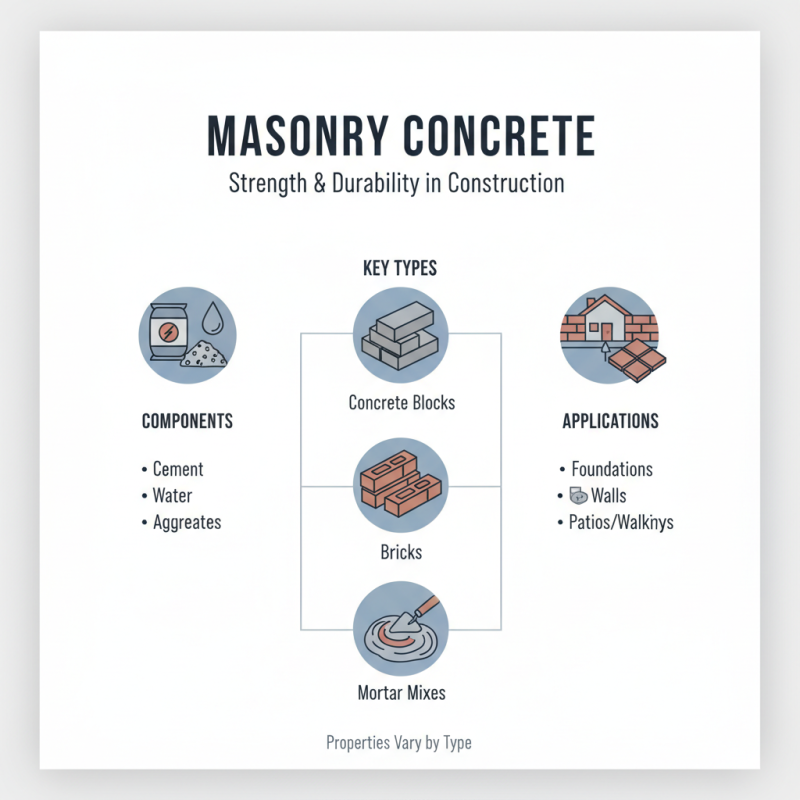 How to Use Masonry Concrete for Durable Construction Projects?