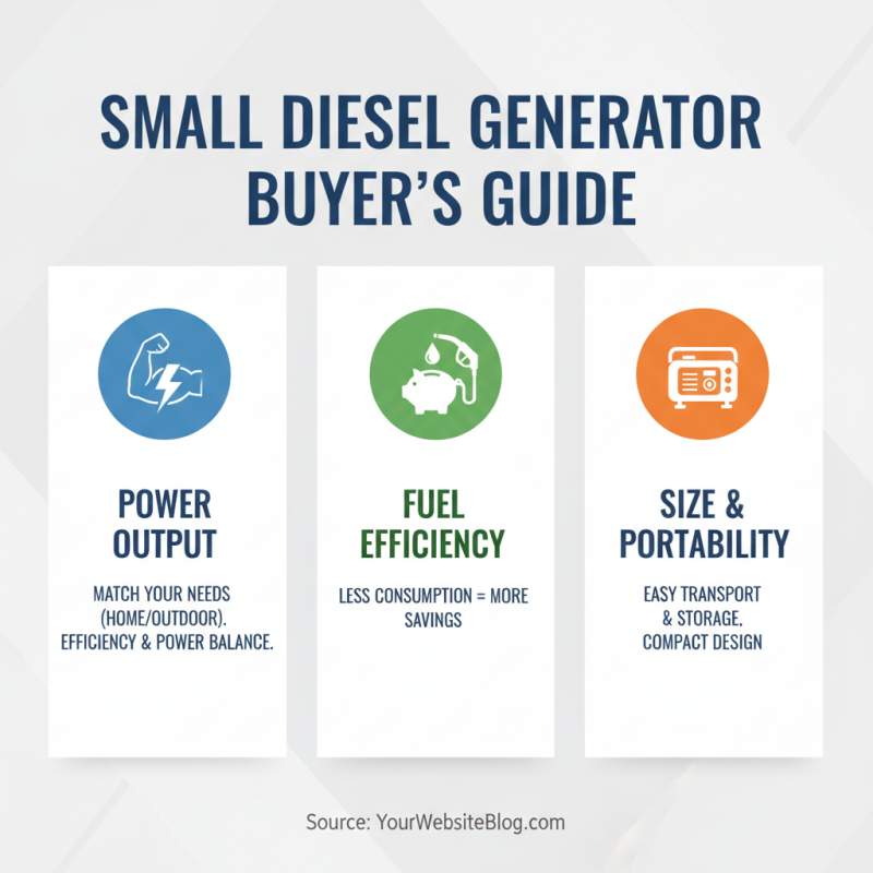 Top 5 Best Small Diesel Generators for Reliable Power Solutions?