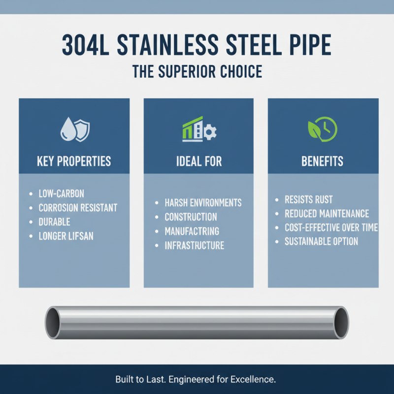 Top 10 Benefits of Using 304l Steel Pipe in Construction and Manufacturing?