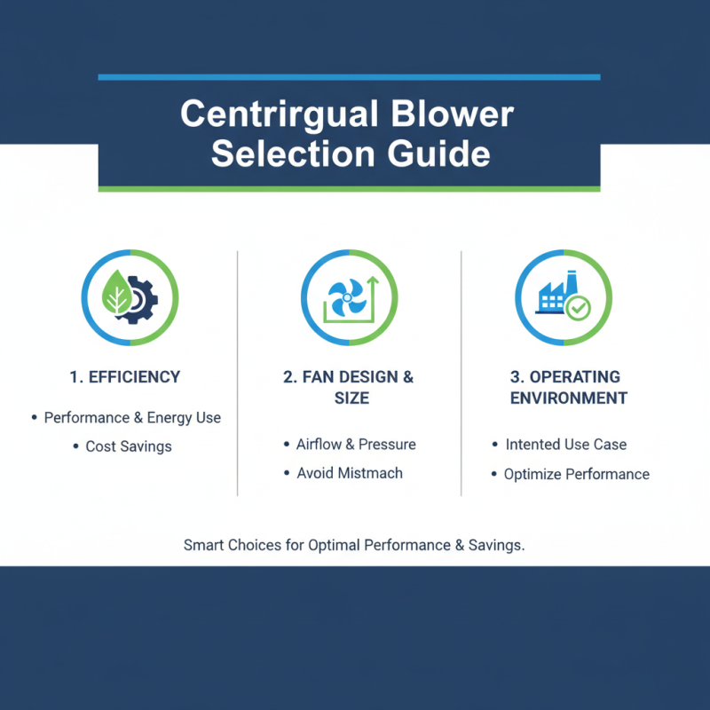 10 Essential Tips for Choosing the Right Centrifugal Blower for Your Needs?