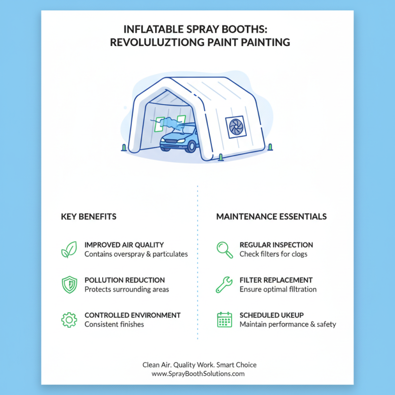 Top Uses of Inflatable Spray Booths for Efficient Painting and Coating?