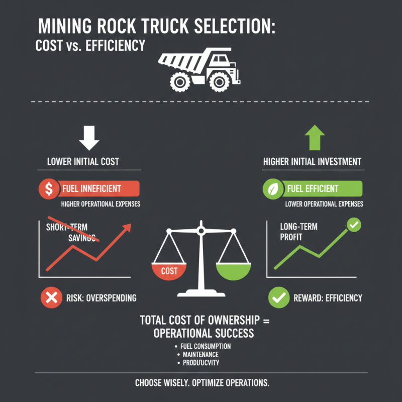 How to Choose the Right Mining Rock Truck for Your Operations?