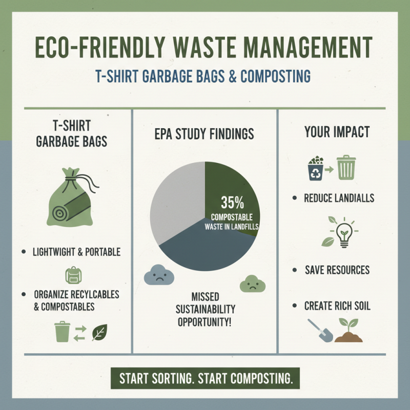 How to Use T-shirt Garbage Bags for Eco Friendly Waste Management?