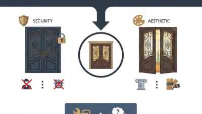Why Choose Iron Double Doors for Your Home Security and Aesthetic?