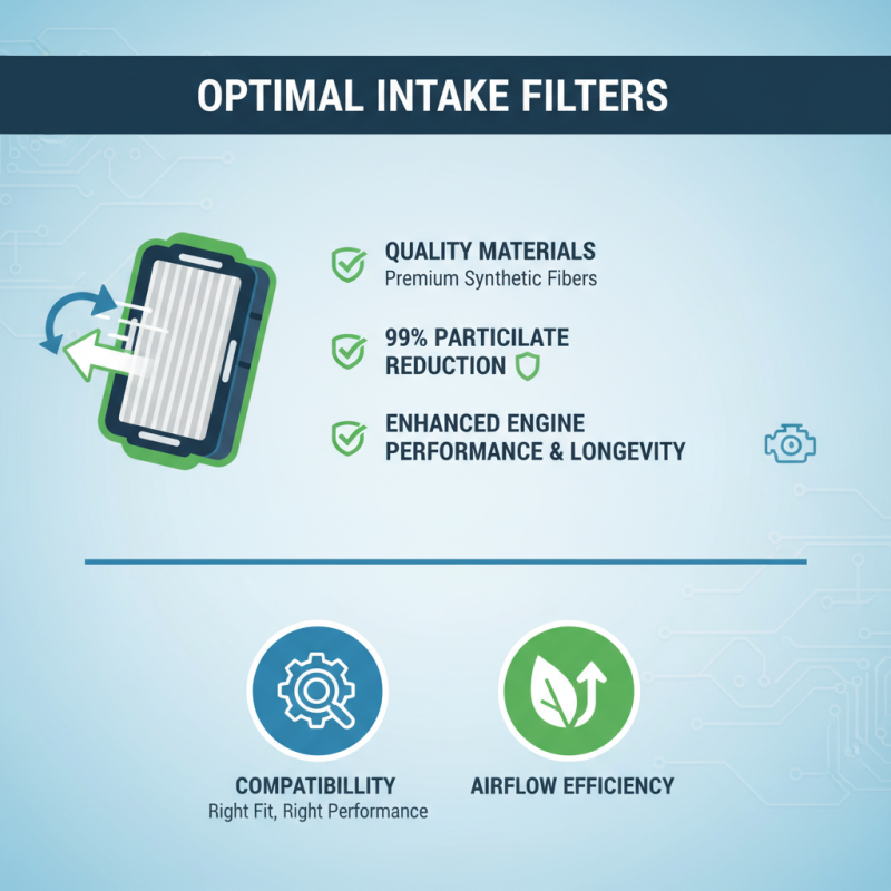 How to Choose the Best Engine Parts Intake Filter for Your Vehicle?