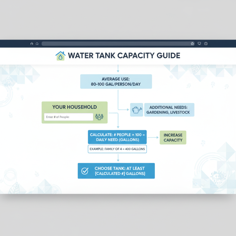 10 Essential Tips for Choosing the Right Large Water Tank for Your Needs
