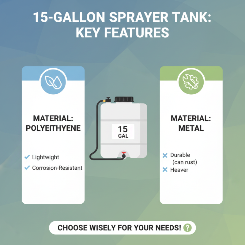 15 Gallon Sprayer Tank Buying Guide and Tips for Homeowners?