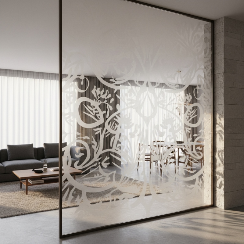 What is Sandblasted Glass and How is it Used?