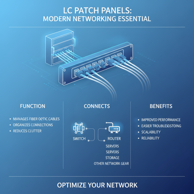 How to Choose the Right LC Patch Panel for Your Network?