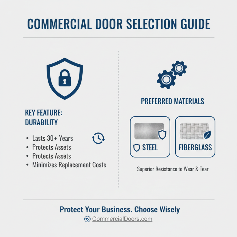 Top Commercial Door Options for Your Business Needs?